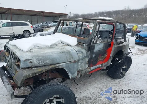 1993 Jeep Wrangler / Yj S from USA, damaged, VIN 1J4FY19P6PP213037